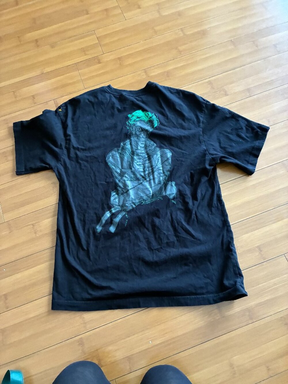 Black DC Comics Joker Straitjacket T-shirt Men's XL